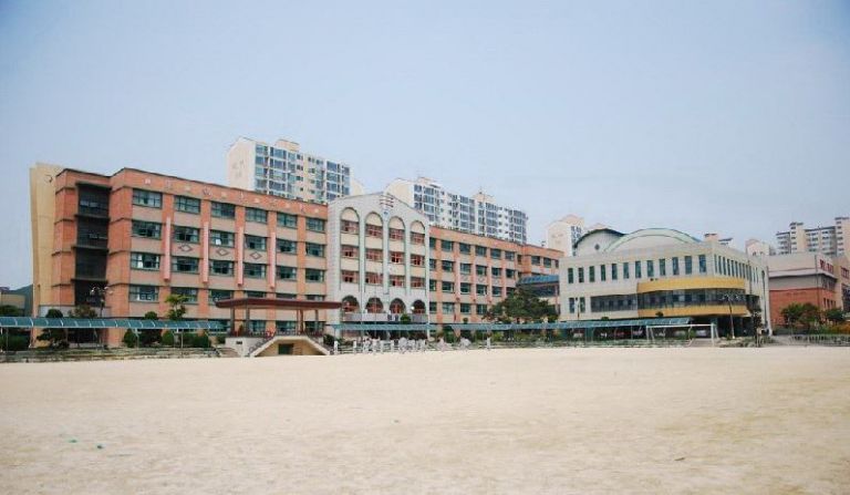 동학중학교도서관석면해체공사농도측정